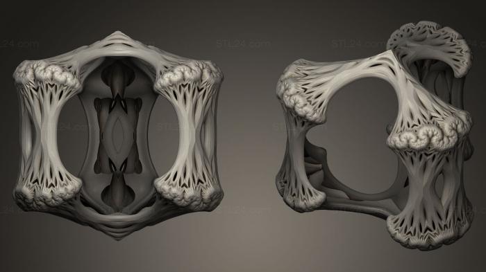 Geometric shapes (Monster Skeleton 5, SHPGM_0074) 3D models for cnc