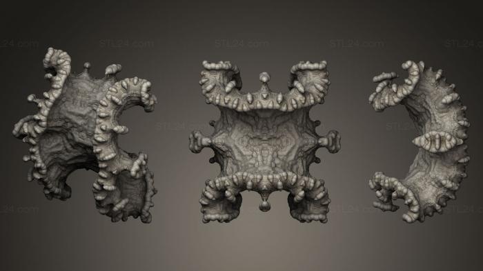 Geometric shapes (Monster Skeleton 8, SHPGM_0077) 3D models for cnc