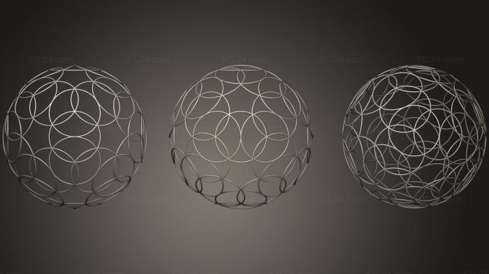 Geometric shapes (Atom Step30 Tear Water 10d 15d, SHPGM_0311) 3D models for cnc