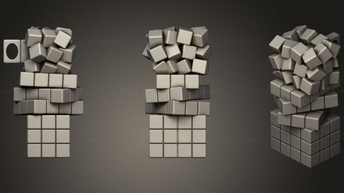 Crazy Cubes Pendant
