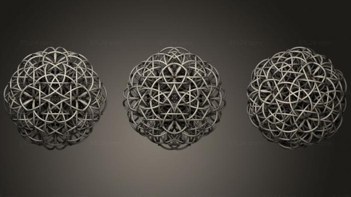 Geometric shapes (Fusion Allmatter Metal, SHPGM_0448) 3D models for cnc