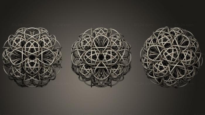 Geometric shapes (Fusion Allmatter Water Air Life, SHPGM_0449) 3D models for cnc