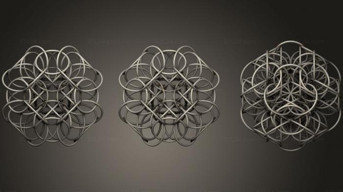 Geometric shapes (Fusion Minduniverse Darkmind, SHPGM_0468) 3D models for cnc