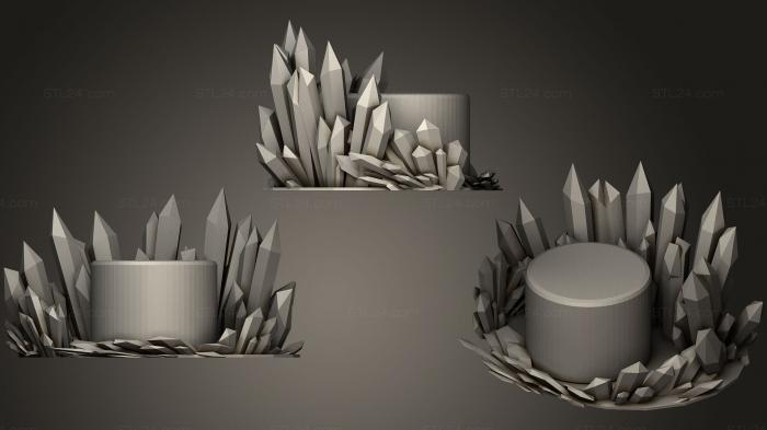 Формы геометрические (Ice Diorama — копия, SHPGM_0514) 3D модель для ЧПУ станка