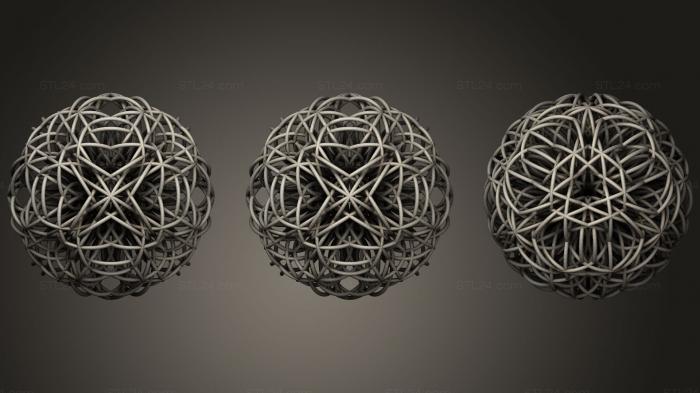 Geometric shapes (Life Fusion Core Dark Stable, SHPGM_0579) 3D models for cnc