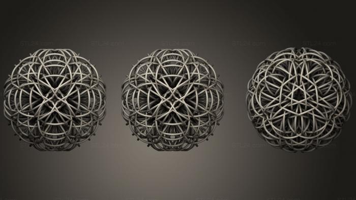 Geometric shapes (Life Fusion Spark Dark stable, SHPGM_0590) 3D models for cnc
