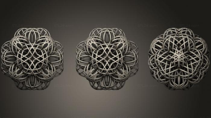 Geometric shapes (Life Fusion Spark Life stable14, SHPGM_0593) 3D models for cnc