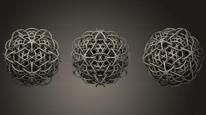 Geometric shapes (Life Radiation Fusion Complete, SHPGM_0615) 3D models for cnc