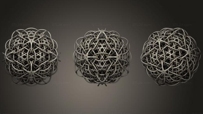Geometric shapes (Life Radiation Fusion Complete 2, SHPGM_0616) 3D models for cnc