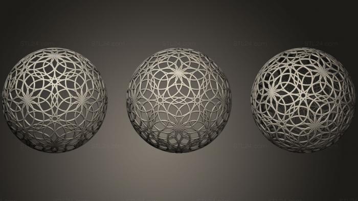 Geometric shapes (Malek Tous All Light Evo 10 D, SHPGM_0643) 3D models for cnc