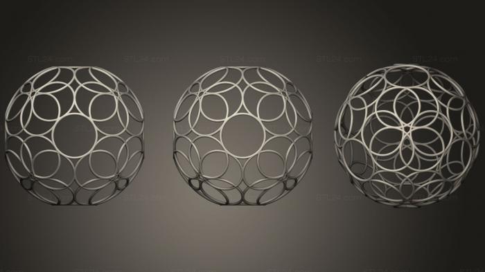 Geometric shapes (Malek Tous Light 10 D Evo 1x, SHPGM_0644) 3D models for cnc