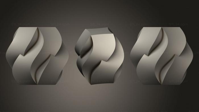Geometric shapes (Quadrazquina, SHPGM_0899) 3D models for cnc