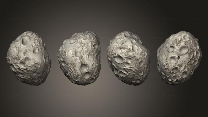 Формы геометрические (Экзопланета астероид 02, SHPGM_0944) 3D модель для ЧПУ станка