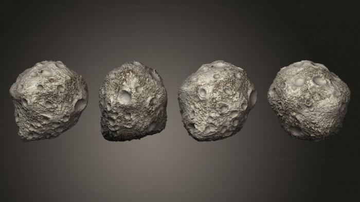 Geometric shapes (Exoplanet asteroid 03, SHPGM_0945) 3D models for cnc