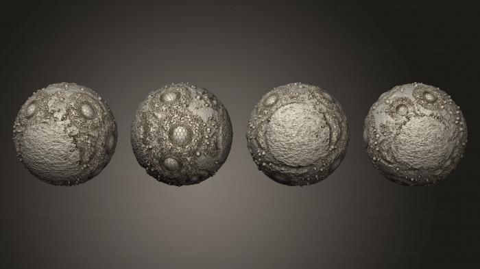 Geometric shapes (Exoplanet dome planet 2, SHPGM_0957) 3D models for cnc