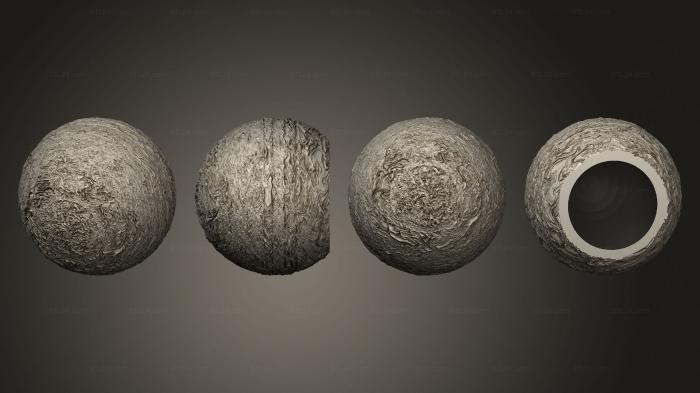 Geometric shapes (Exoplanet gas giant 16 hollow, SHPGM_0988) 3D models for cnc