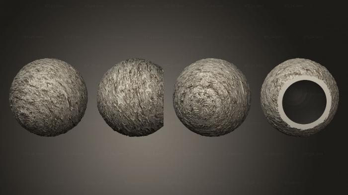 Geometric shapes (Exoplanet gas giant 17 hollow, SHPGM_0990) 3D models for cnc