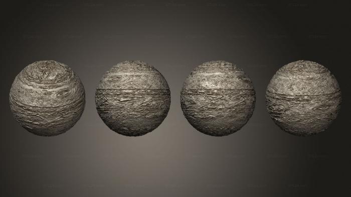 Geometric shapes (Exoplanet gas giant 20, SHPGM_0997) 3D models for cnc