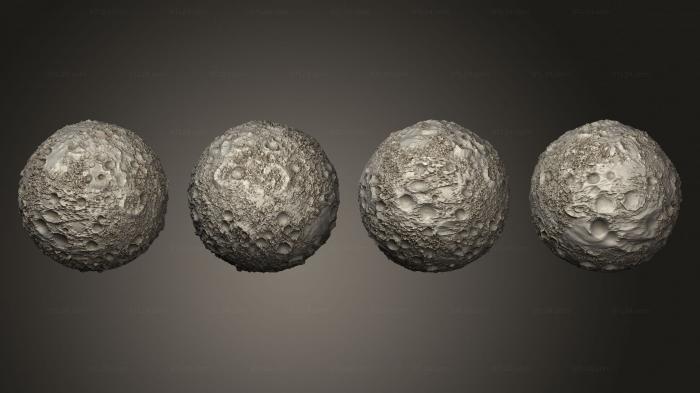 Geometric shapes (Exoplanet moon 05, SHPGM_1010) 3D models for cnc