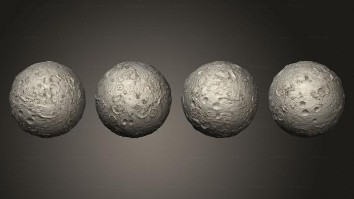 Geometric shapes (Exoplanet moon 27, SHPGM_1028) 3D models for cnc