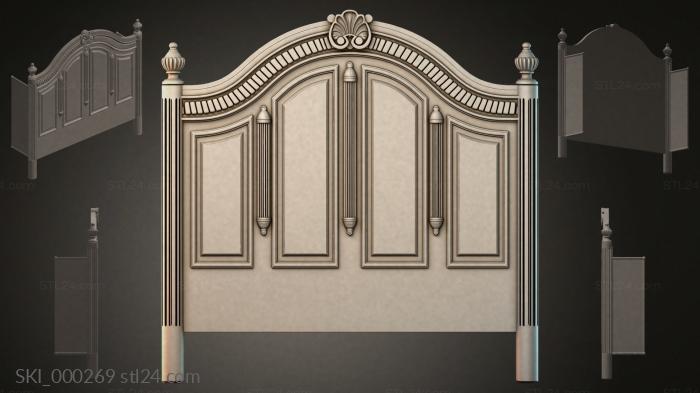 Beds (SKI_000269) 3D models for cnc