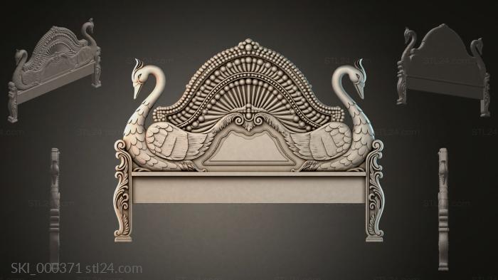 Beds (SKI_000371) 3D models for cnc