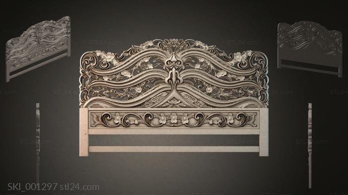 Beds (SKI_001297) 3D models for cnc