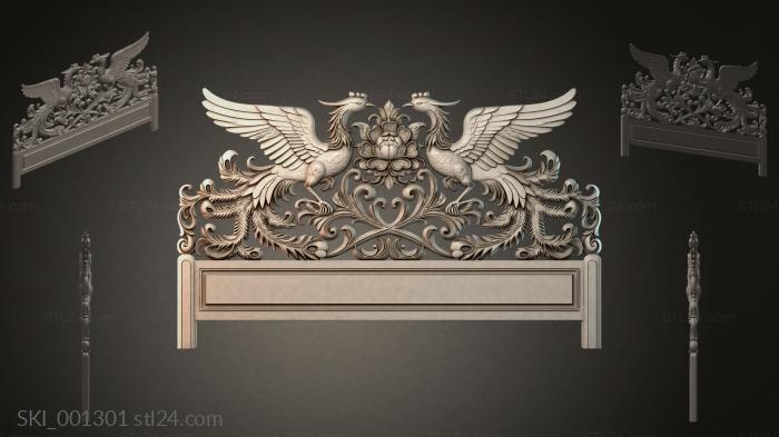Beds (SKI_001301) 3D models for cnc