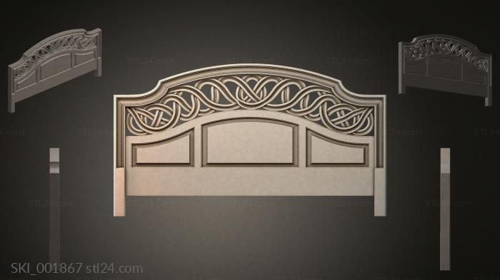 Beds (SKI_001867) 3D models for cnc