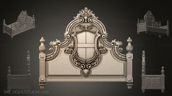 Beds (SKI_002470) 3D models for cnc