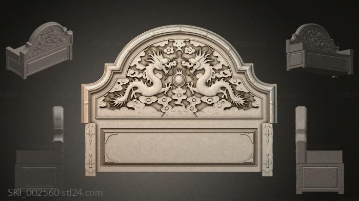 Beds (SKI_002560) 3D models for cnc