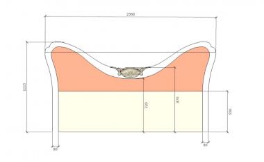 Headboard (, SK_0469) 3D models for cnc