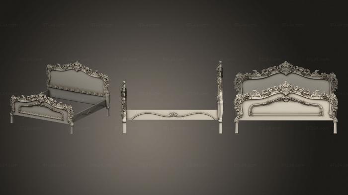 Спинки кроватей (Новый вариант SK 0015, SK_0506) 3D модель для ЧПУ станка