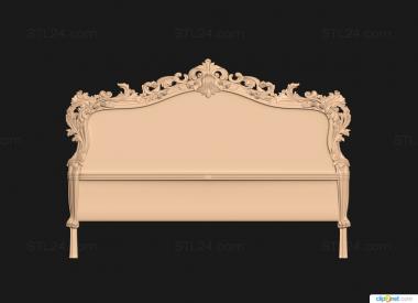 Headboard (New version of SK 0015, SK_0506) 3D models for cnc