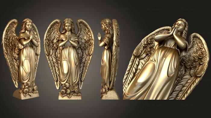 Statuette (Angel, STK_0239) 3D models for cnc