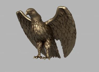 Statuette (Eagle for Lectern, STK_0246) 3D models for cnc