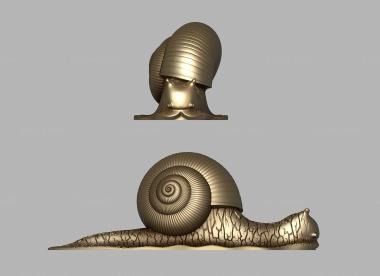 Statuette (Snail, STK_0260) 3D models for cnc