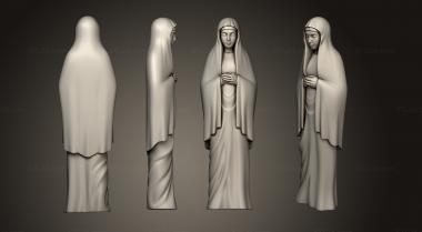 Statuette (Sculpture of a grieving woman, STK_0265) 3D models for cnc