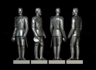 Statuette (Nicholas 2, STK_0285) 3D models for cnc