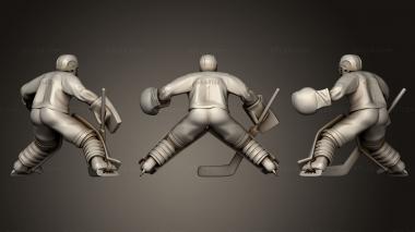 Statuette (The goalkeeper, STK_0294) 3D models for cnc