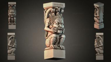 Different pillars STI_001168 3d model