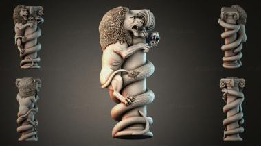 Different pillars STI_001204 3d model