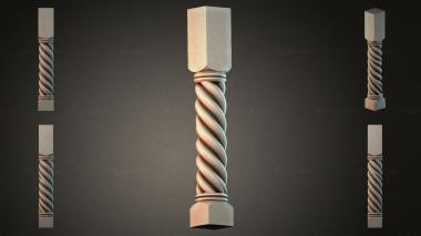 Different pillars STI_001219 3d model