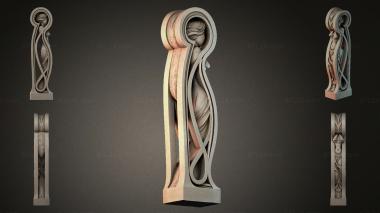 Different pillars STI_001223 3d model