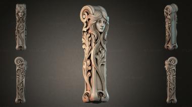 Different pillars STI_001231 3d model