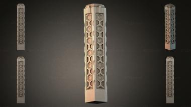 Different pillars STI_001234 3d model