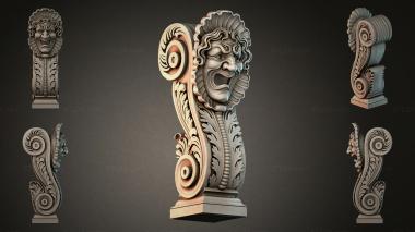 Different pillars STI_001238 3d model