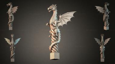 Different pillars STI_001240 3d model