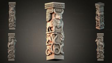 Different pillars STI_001247 3d model