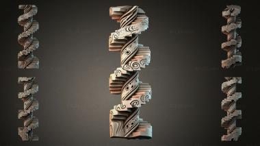 Different pillars STI_001253 3d model